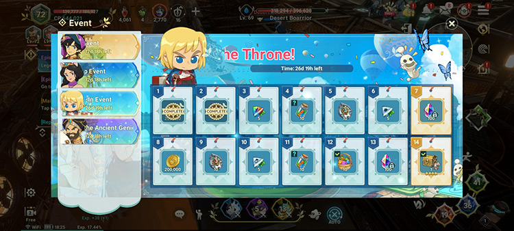 “Fight For The Throne!” Event / Ni no Kuni: Cross Worlds