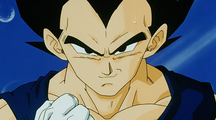 Vegeta Dragon Ball Z anime screenshot