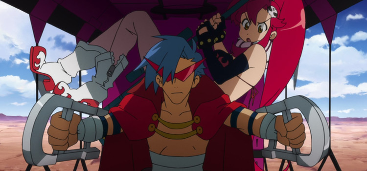 Gurren Lagann Anime close-up screenshot