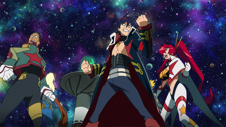 Gurren Lagann anime screenshot