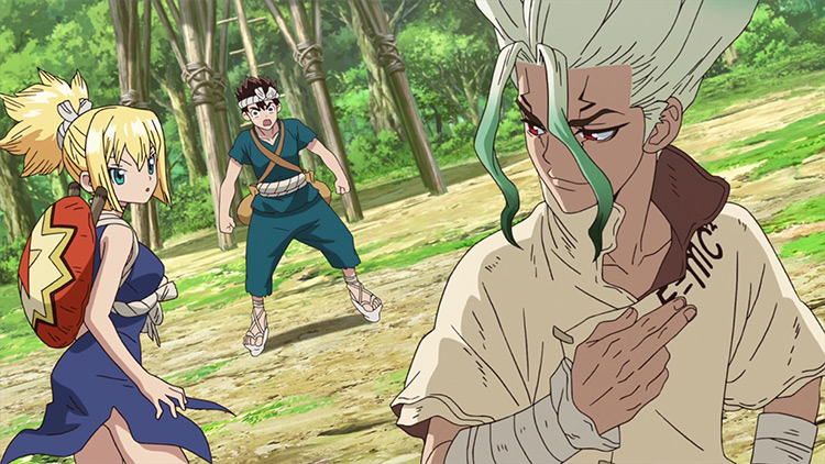 Dr. Stone anime screenshot