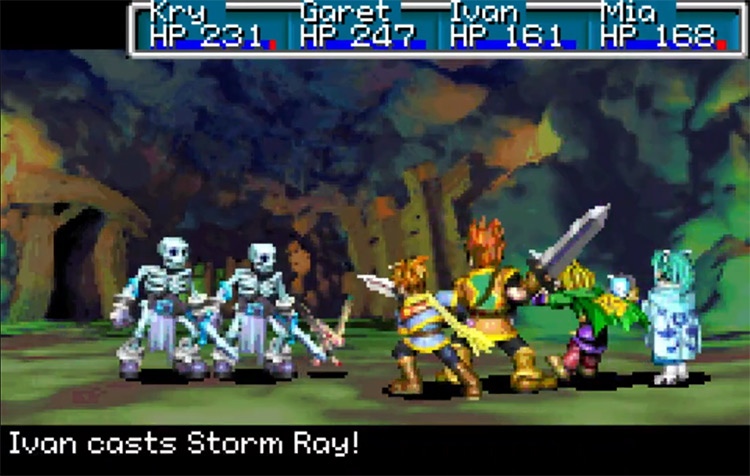 Golden Sun (2001) GBA screenshot