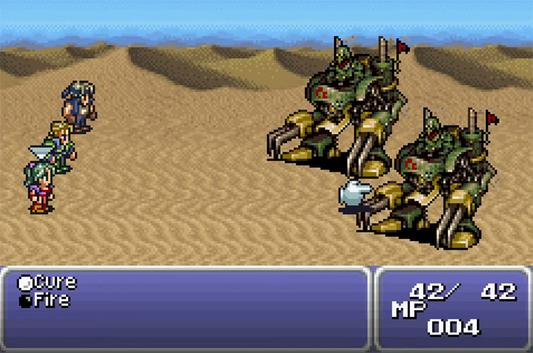 Final Fantasy VI Advance (2007) GBA screenshot