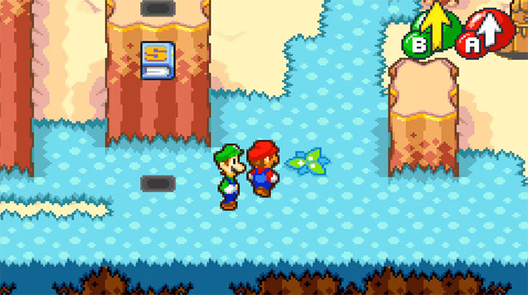 Mario & Luigi: Superstar Saga (2003) GBA screenshot