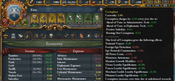 How To Reduce Corruption in Europa Universalis IV