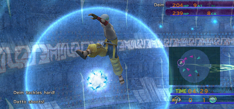 FFX: How Do You Gain Experience in Blitzball?