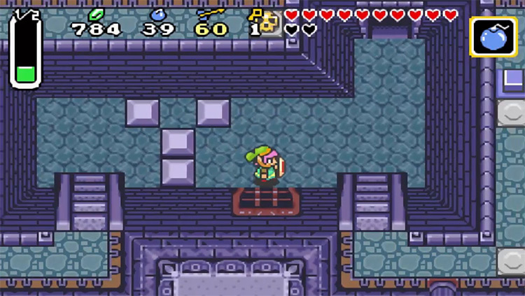 The Legend of Zelda: A Link to the Past (2002) GBA gameplay