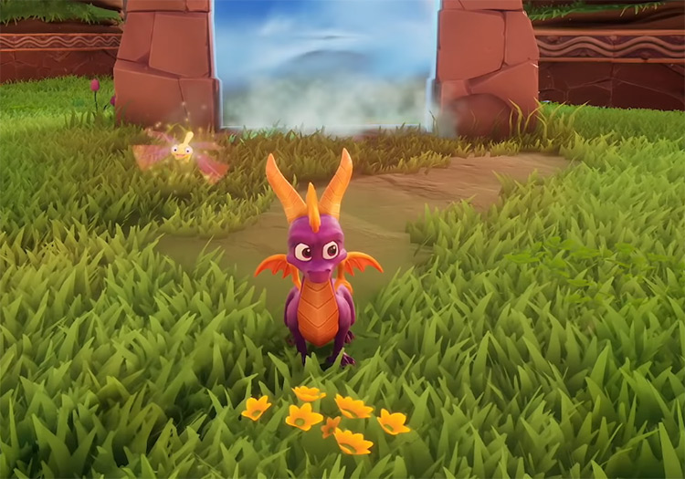 Spyro from Spyro Reignited Trilogy