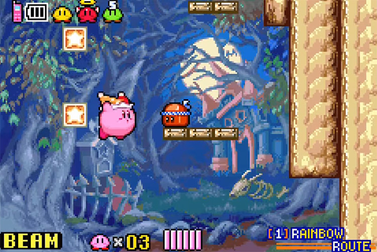 Kirby & The Amazing Mirror (2004) gameplay screenshot