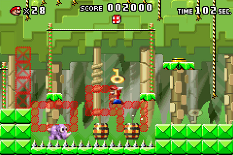 Mario vs. Donkey Kong (2004) gameplay screenshot