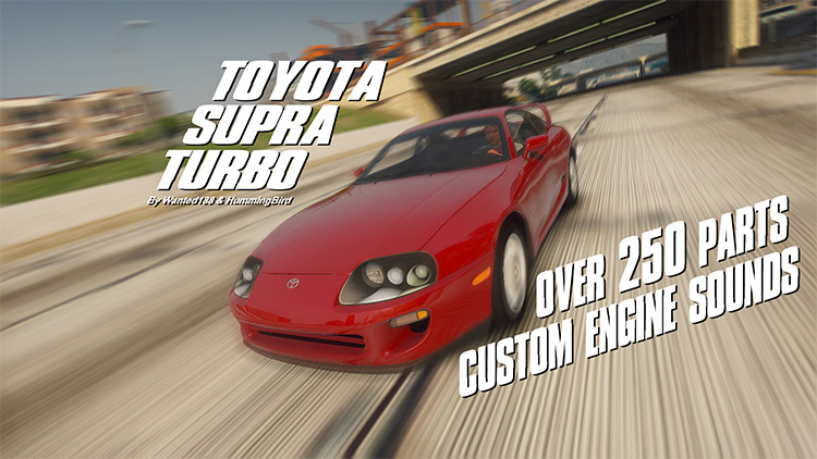 Toyota Supra Turbo (1998) / GTA5 Mod