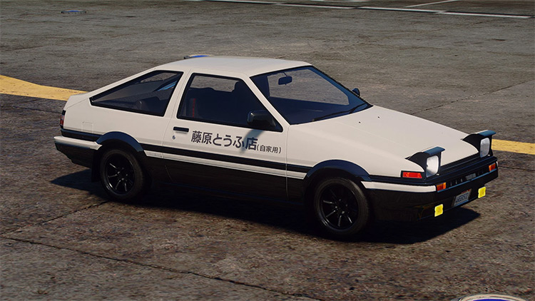 Toyota Sprinter Trueno GT Apex AE86 (1985) / GTA5 Mod