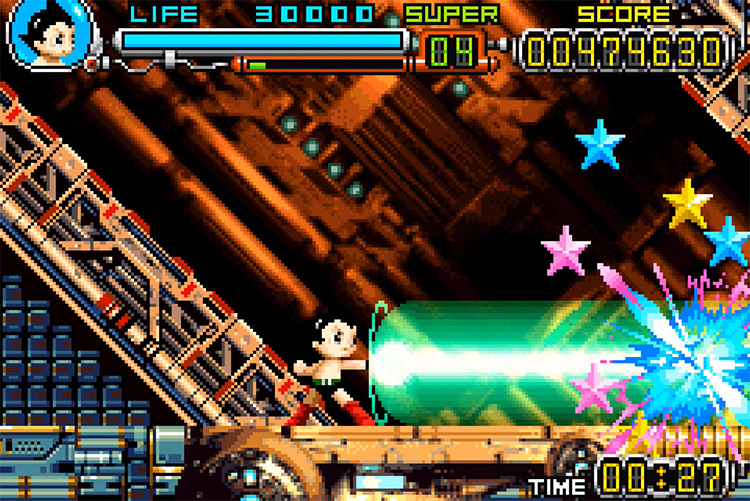 Astro Boy: Omega Factor (2004) gameplay screenshot