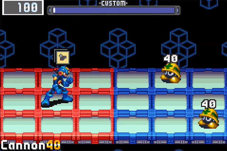 Mega Man Battle Network 3 (2003) gameplay screenshot