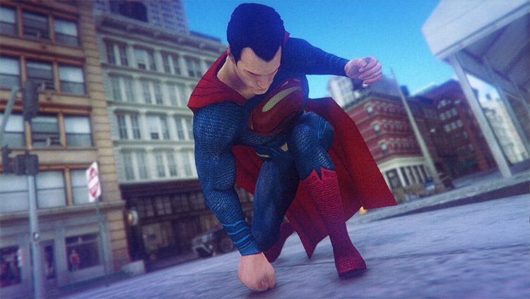 BvS Superman / GTA5 Mod