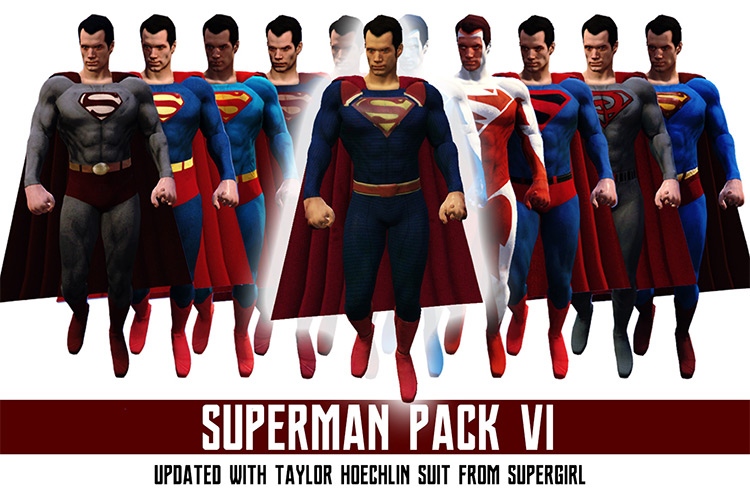 Superman Pack VI / GTA5 Mod