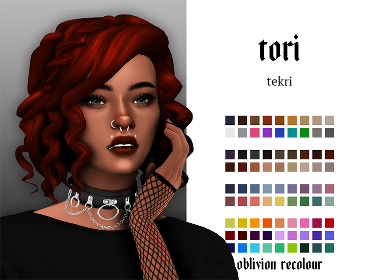 Tori; Oblivion Recolor / Sims 4 CC