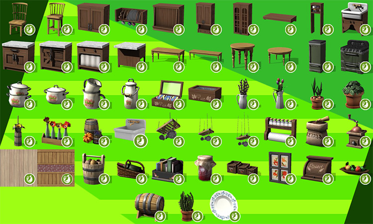Custom Stuff Pack / Sims 4 CC