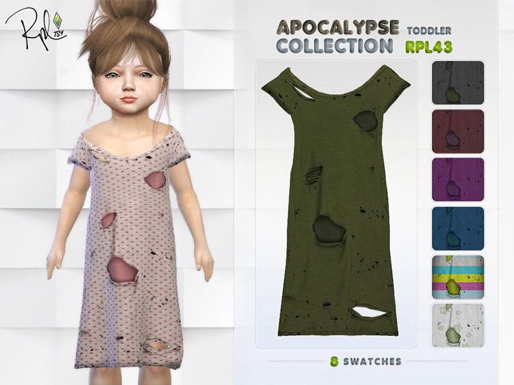 Apocalypse Toddler Collection RPL43 / Sims 4 CC