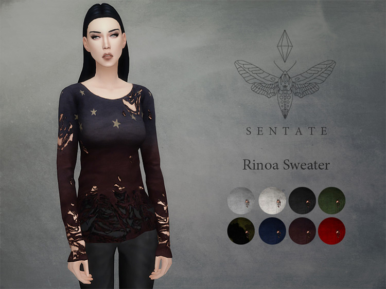 Rinoa Sweater / Sims 4 CC
