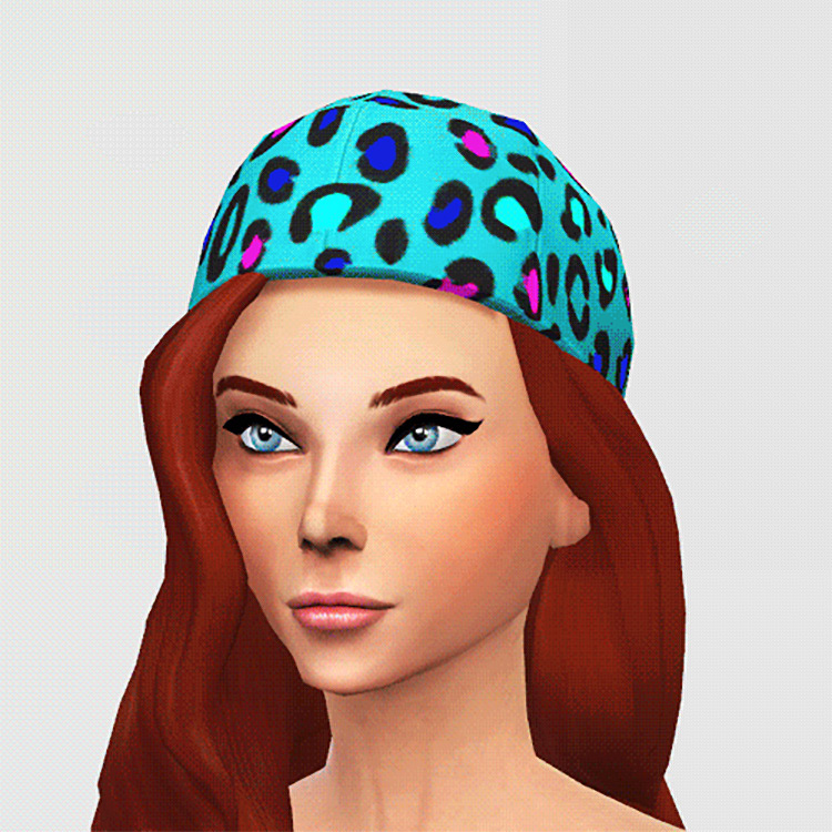 In Reverse Hat / Sims 4 CC