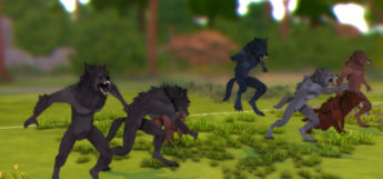 Werewolf Deco Items CC for The Sims 4