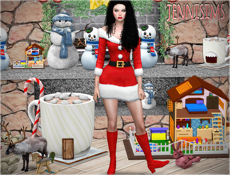 Hello Santa / Sims 4 CC
