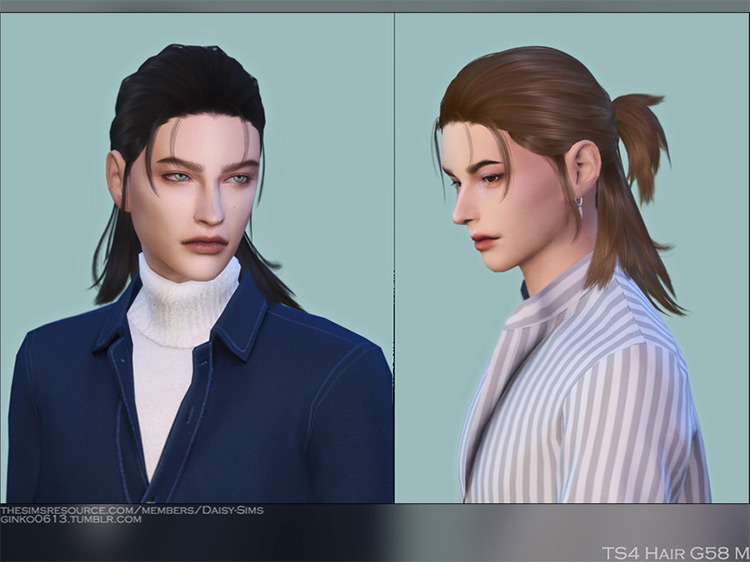 Male Hair G58 / Sims 4 CC