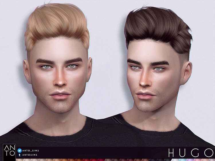 Sims 4 Male Alpha Hair CC  The Ultimate Collection   FandomSpot - 95