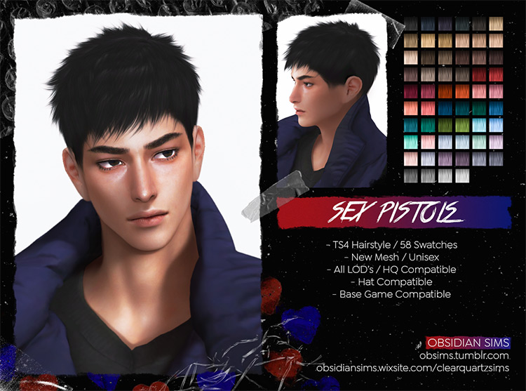 The Sims 4 Cc Hair Male Sucopax