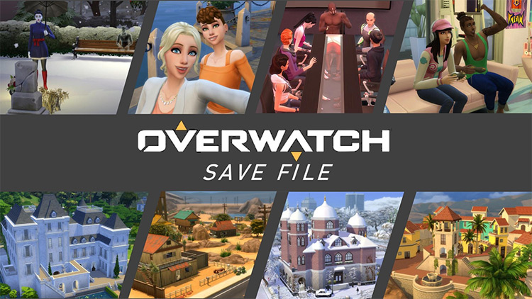 Overwatch Save File / Sims 4 CC