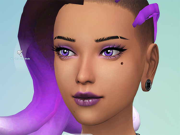 Overwatch: Sombra’s Beauty Marks / Sims 4 CC