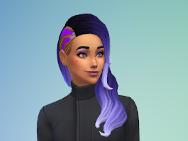 Overwatch Sombra Hair / Sims 4 CC