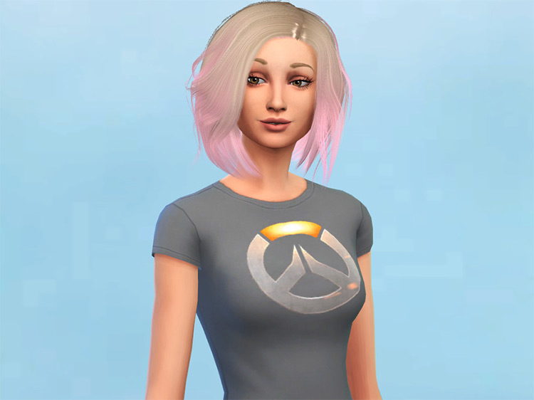 Overwatch Logo Top for Women / Sims 4 CC