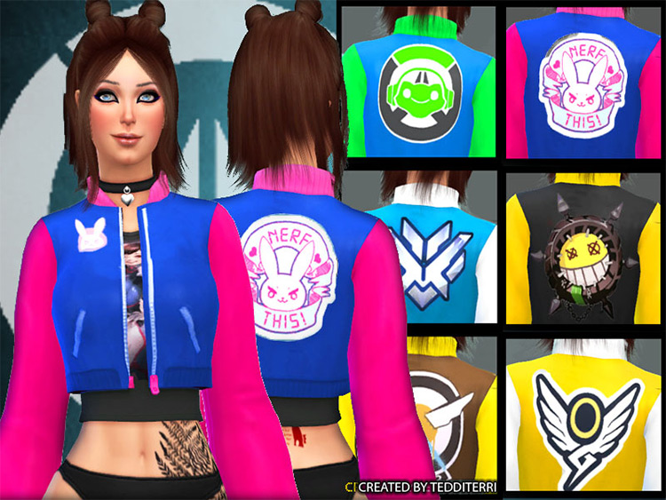 Overwatch Coats / Sims 4 CC