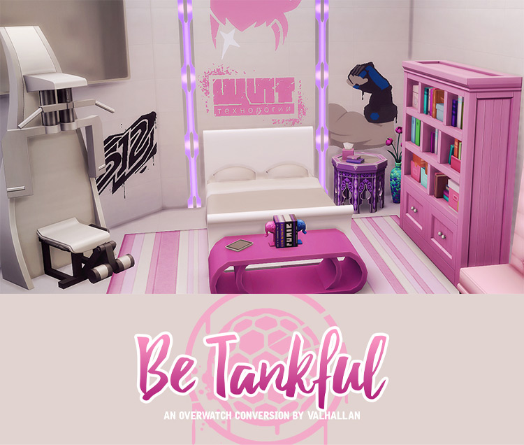 Be Tankful Sprays / Sims 4 CC