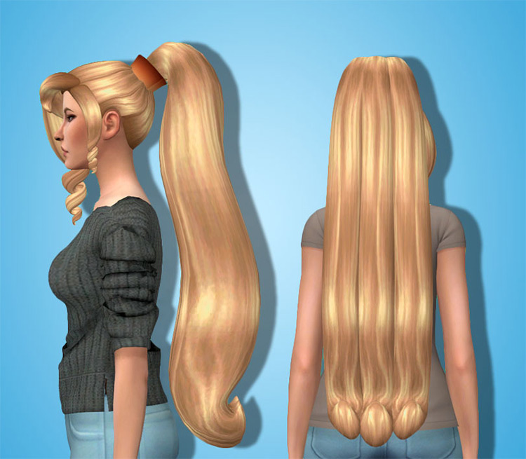 Megara Hair CC for TS4