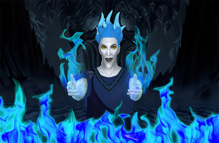 Hades Outfit CC for The Sims 4