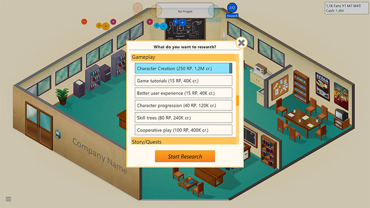 Over The Skyline Game Dev Tycoon mod
