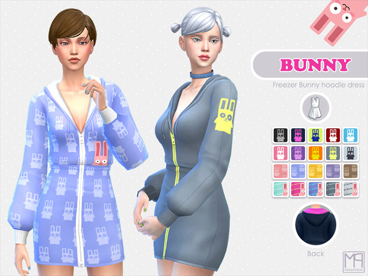 Sims 4 Bunny CC  Ears  Tails  Slippers  Outfits   More   FandomSpot - 79