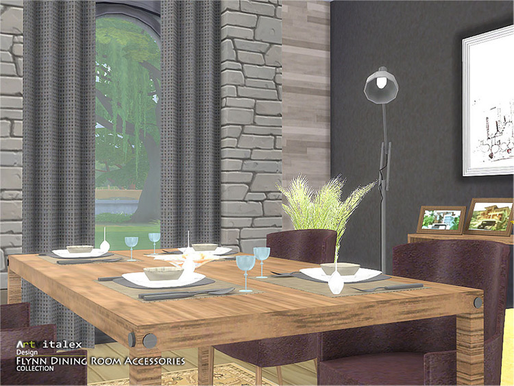 Flynn Dining Room CC Pack