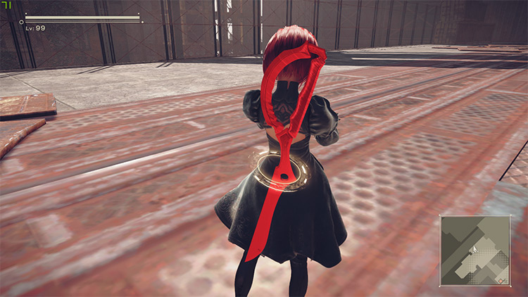 Scissor Blade Weapon Mod for NieR