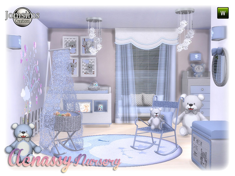 20 Must Have Nursery Room CC   Mods For The Sims 4  All Free    FandomSpot - 93