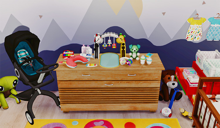 20 Must Have Nursery Room CC   Mods For The Sims 4  All Free    FandomSpot - 11