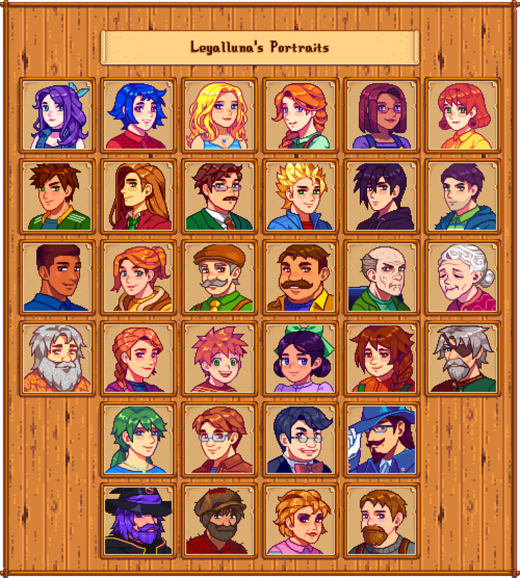 Well I have a... With so many NPCs featured in Stardew