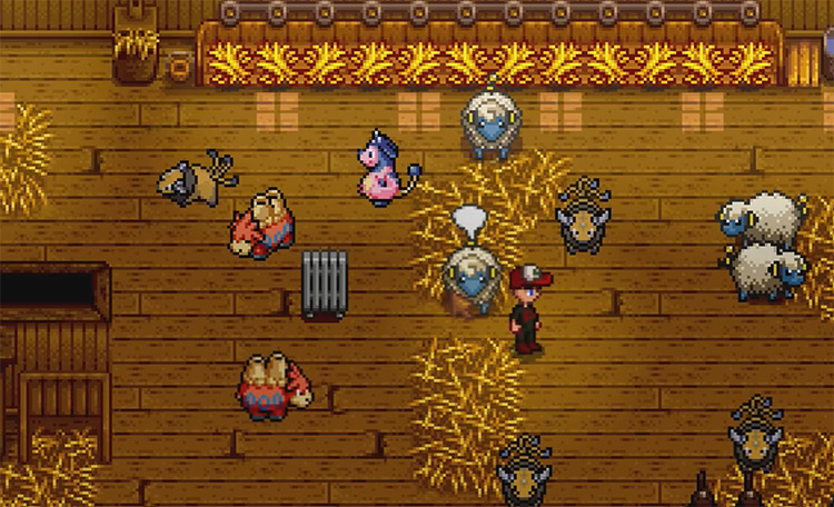 Mareep Sheep Stardew Valley gameplay screenshot