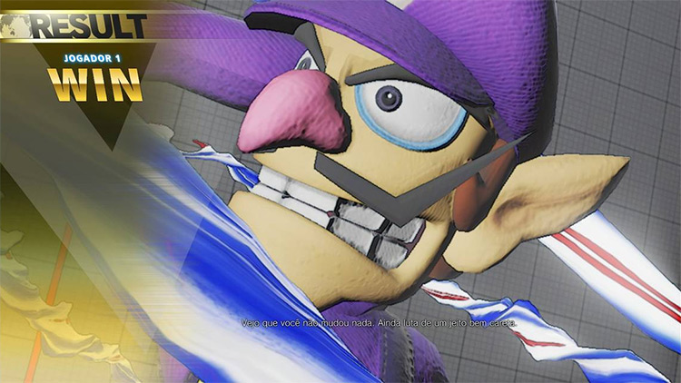 Waluigi Street Fighter V Mod win screenshot