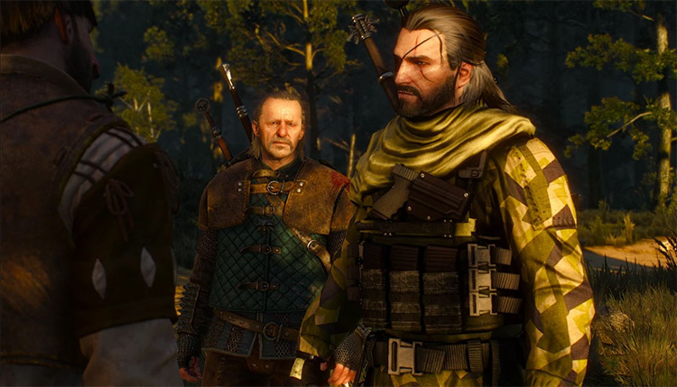 Snake's Combat Armor Mod for Witcher 3
