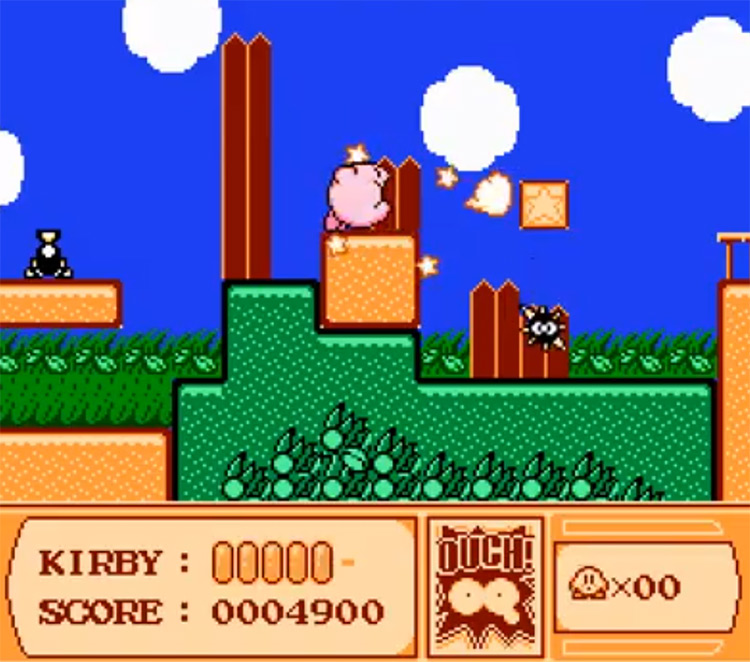 Kirby roms. Кирби на нес. Игры геймбой адванс: Кирби. Kirby's Adventure NES. Kirby’s Dream course.