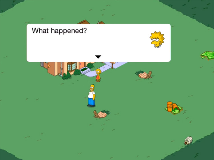 The Simpsons: Tapped Out Gameplay Screenshot
